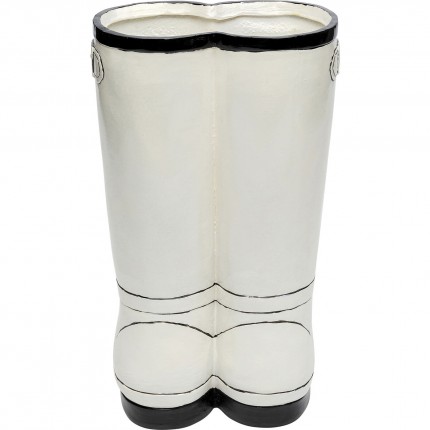 Porte-parapluies bottes blanches Kare Design