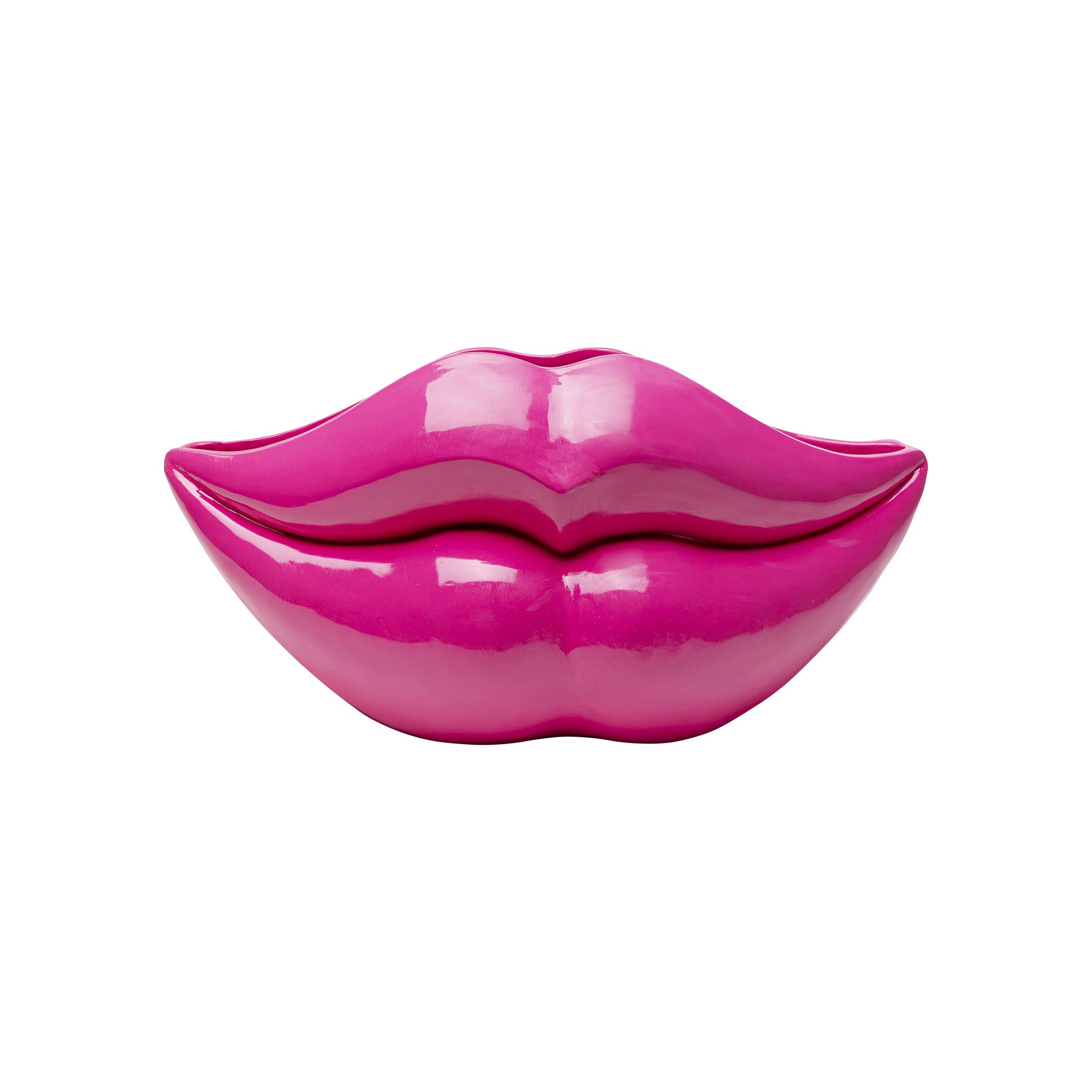 Vase décoratif Lips fuchsia 28cm