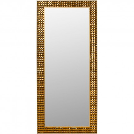 Miroir Crystals doré 180x80cm Kare Design