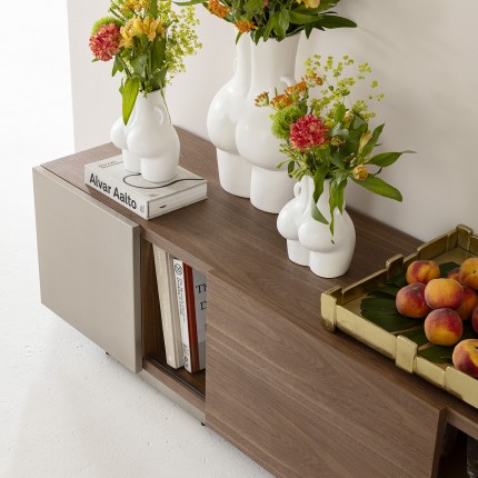 Vase Donna blanc 22cm Kare Design