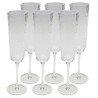 Flûtes à champagne en verre - Cascata - Kare Design