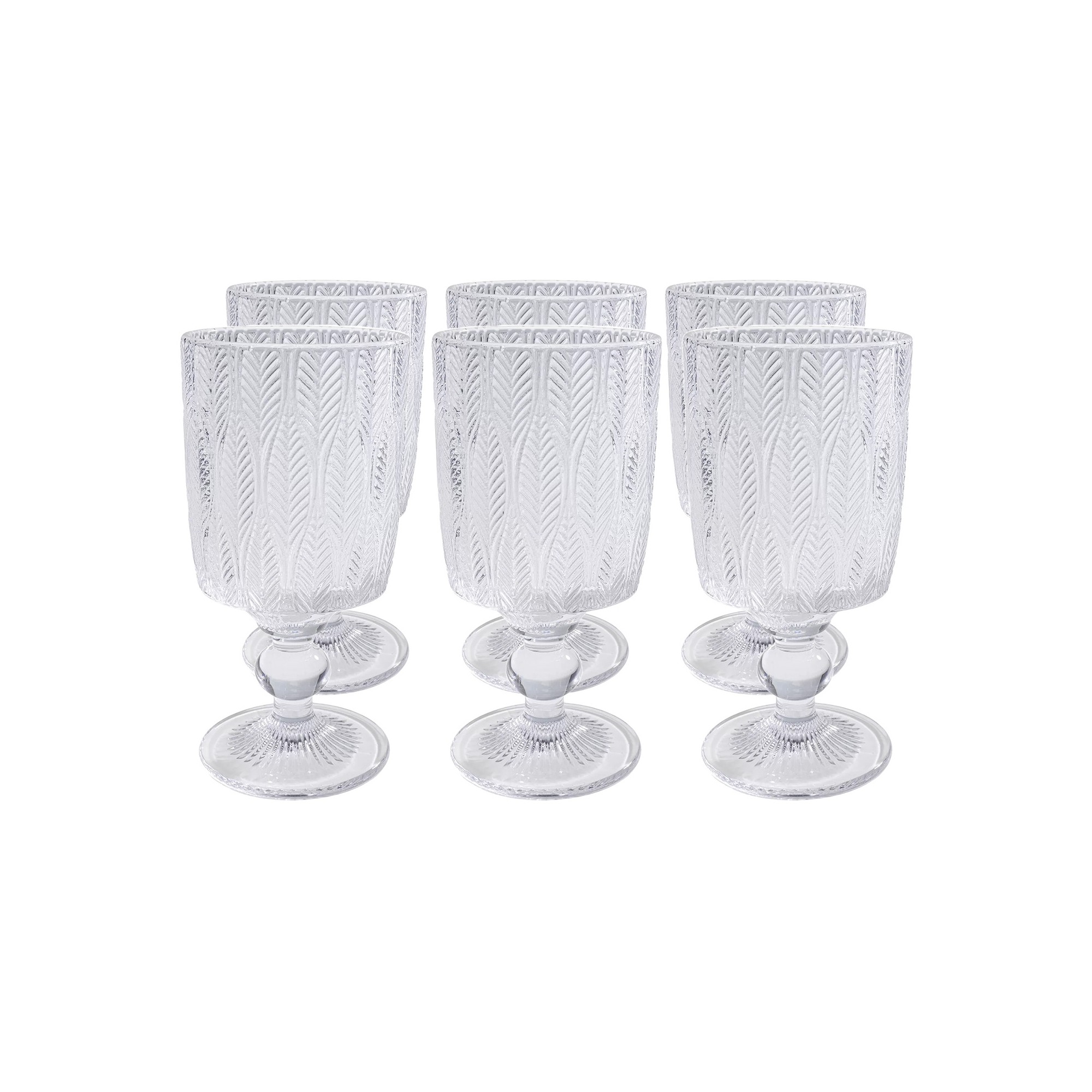 Verres à vin Fogli set de 6 Kare Design