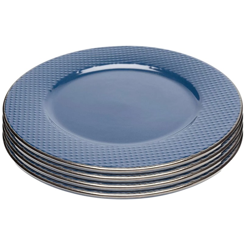 Blue Ceramic Plate - Muse - Kare Design
