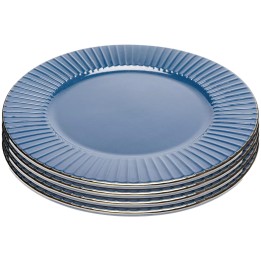 Assiettes en céramique bleue -Muse -Kare Design