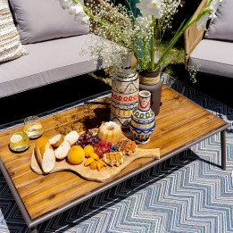 Vase en verre violet - Isola - Kare Design