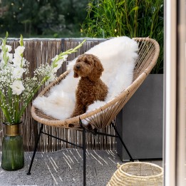 Peau de mouton blanche - Heidi - Kare Design