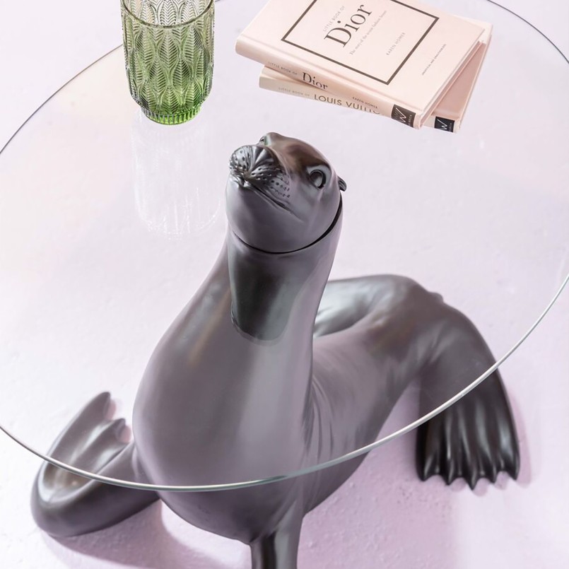 Green glass water glasses - Fogli - Kare Design