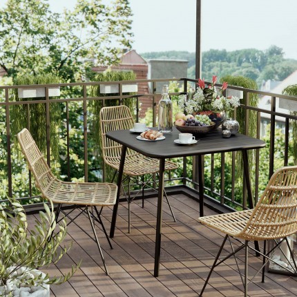Table de jardin Bora Bora 80x80cm Kare Design