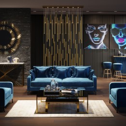 Sophisticated Copper Suspension - Living Vegas - Kare Design
