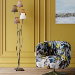 Lampadaire Élégant Marron - Flexible Mocca - Kare Design