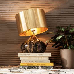 Brown swivel table lamp - Mamo Deluxe - Kare Design
