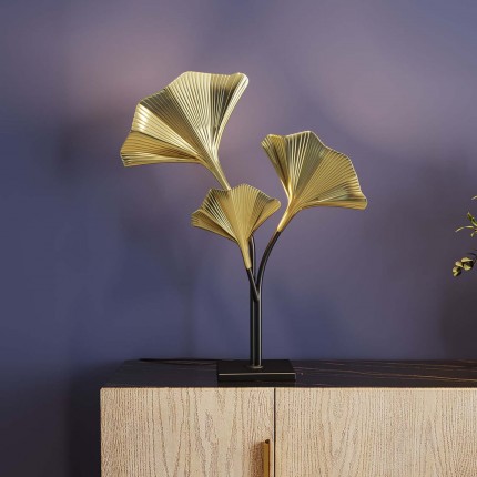 Lampadaire feuilles de ginkgo 83cm Kare Design