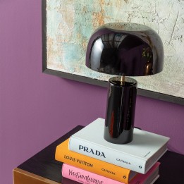 Lampe de table Loungy noire Kare Design