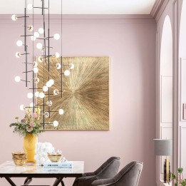 Suspension contemporaine noire - Trapez - Kare Design