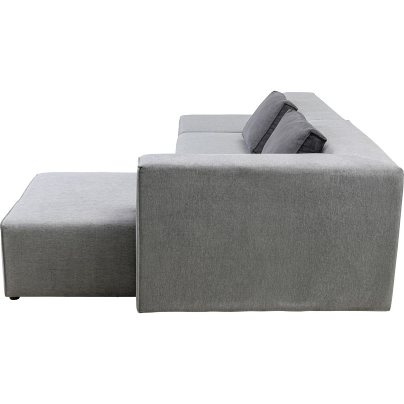 Grey contemporary corner sofa - Infinity - Kare Design