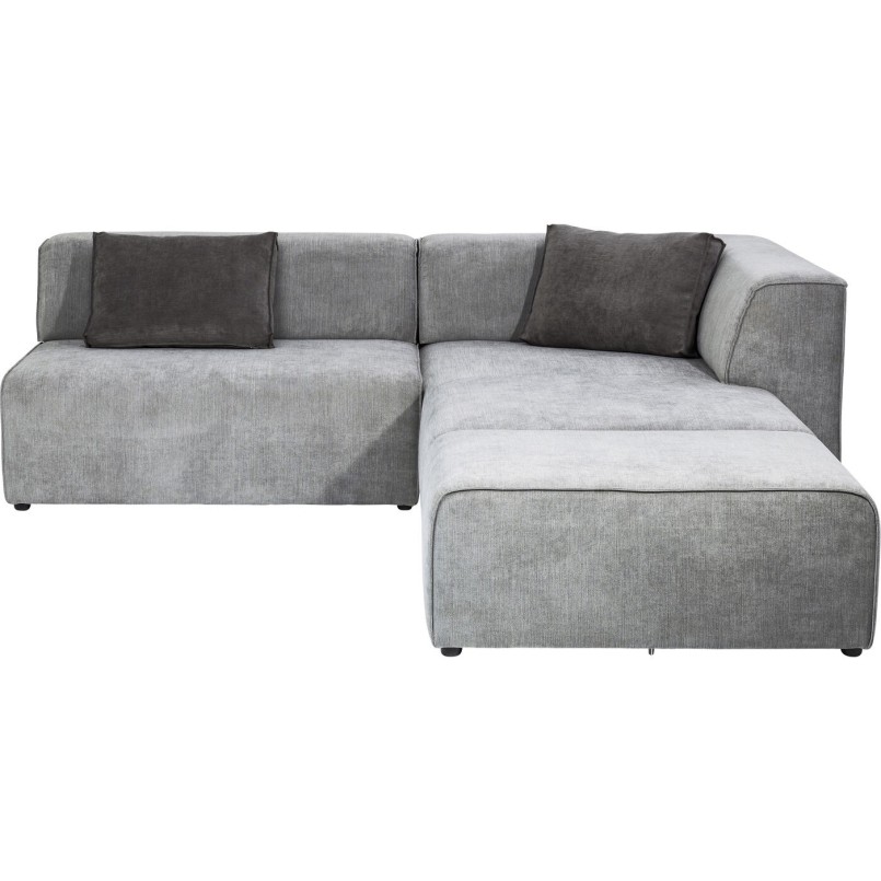 Canapé d'angle contemporain gris - Infinity - Kare Design