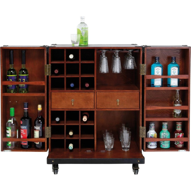 Wardrobe Trunk Bar Colonial Medium Kare Design