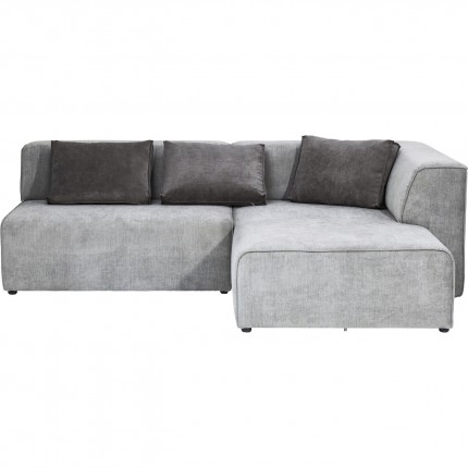 Canapé d'angle Infinity droite gris Kare Design