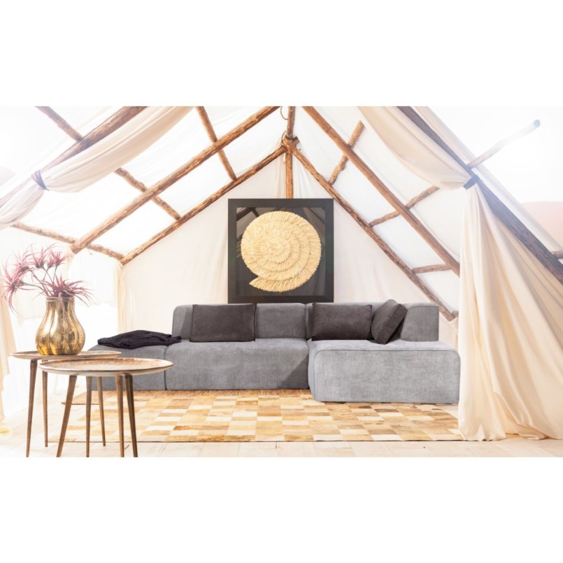 Grey contemporary corner sofa - Infinity - Kare Design