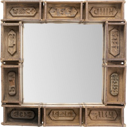 Miroir Brick 90x90cm Kare Design Miroir Brick 90x90cm Kare Design