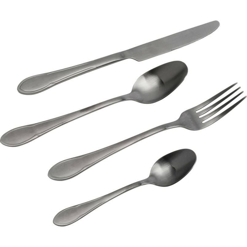 Couverts Cucina noir mat (16-pcs.)