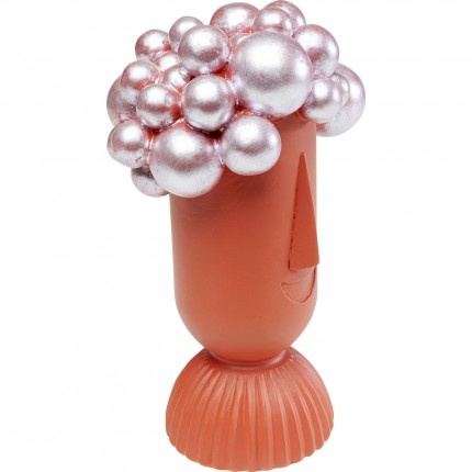 Objet décoratif Hairstyle rouge 24cm