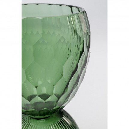Vase Duetto vert 25cm Kare Design
