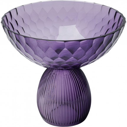 Vase Duetto violet 23cm Kare Design