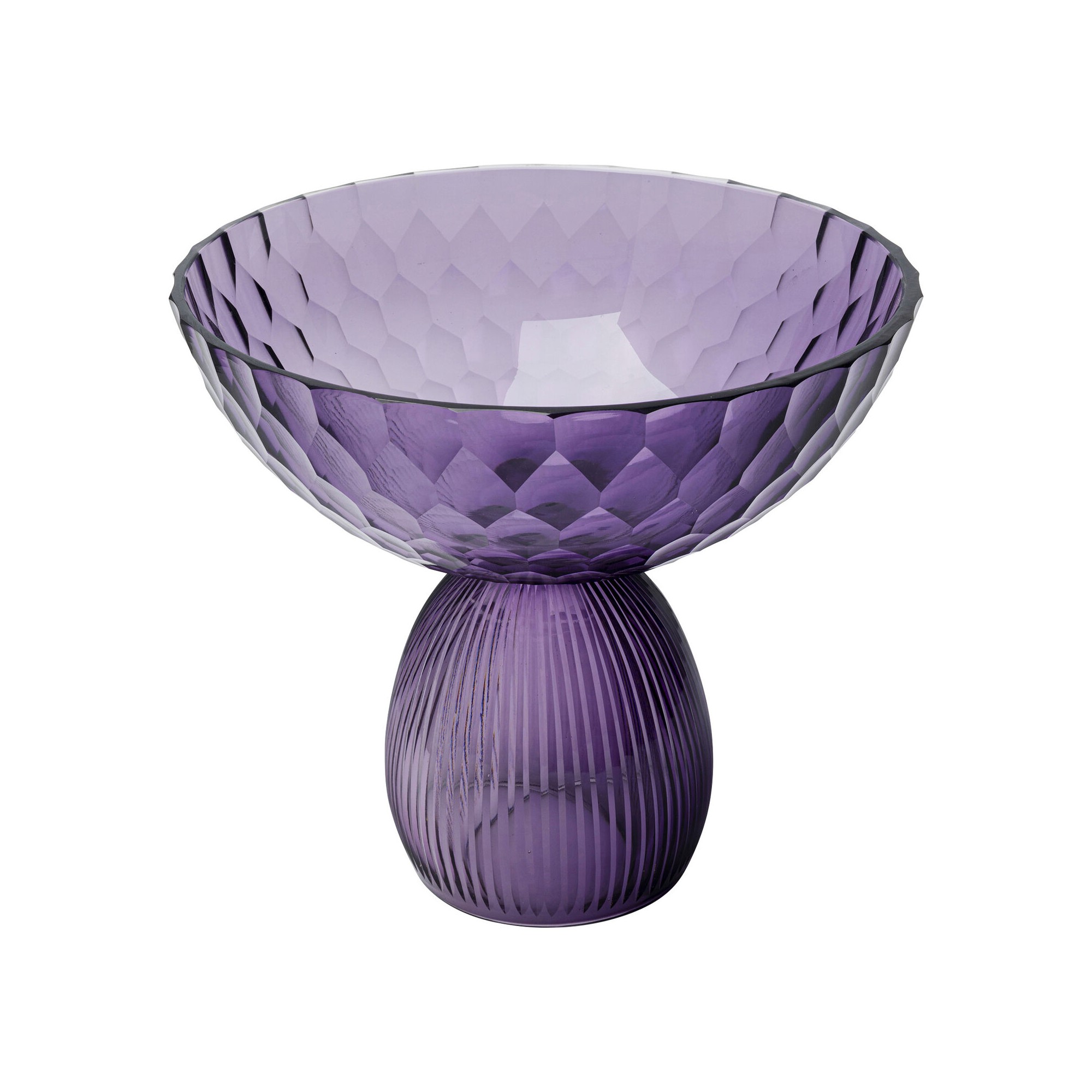 Vase Duetto violet 23cm