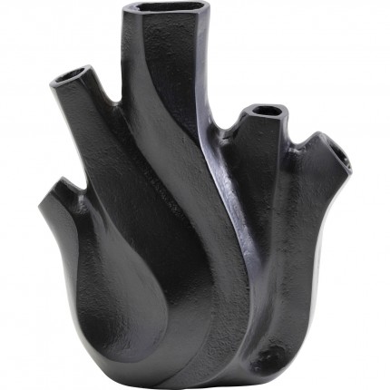 Vase Flame black 25cm Kare Design Vase Flame black 25cm Kare Design
