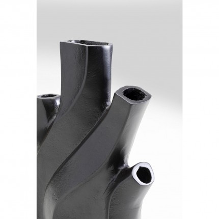 Vase Flame noir 25cm Kare Design