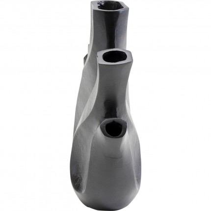 Vase Flame noir 25cm Kare Design