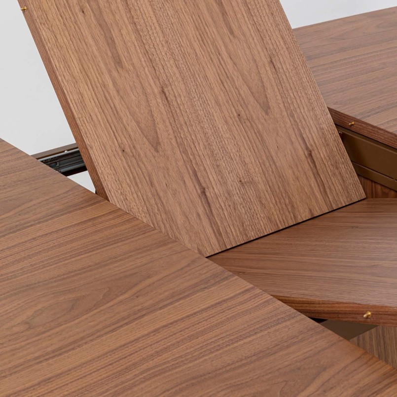 Table à manger à rallonge rectangle - Benvenuto - Kare Design