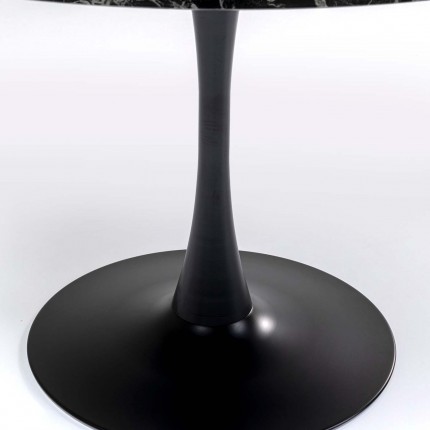 Table Veneto noire 110cm Kare Design