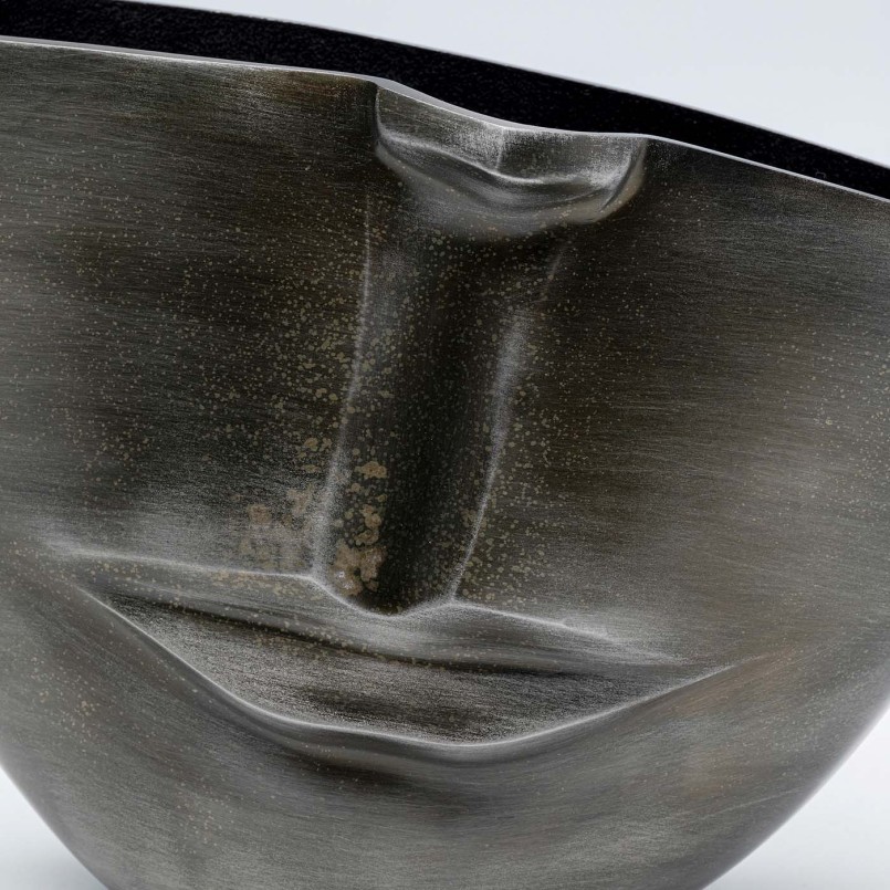 Vase nez et bouche anthracite - Kare Design
