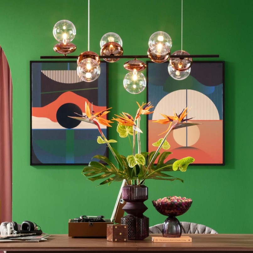 Tableau abstrait coucher de soleil - Sunset - Kare Design