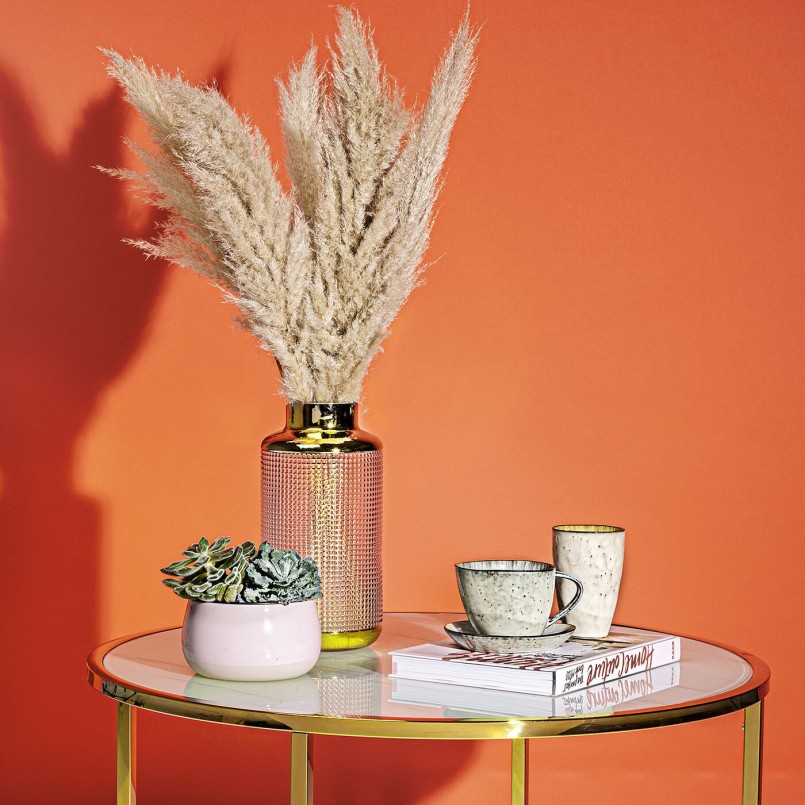 Golden retro vase - LA Noble - Kare Design