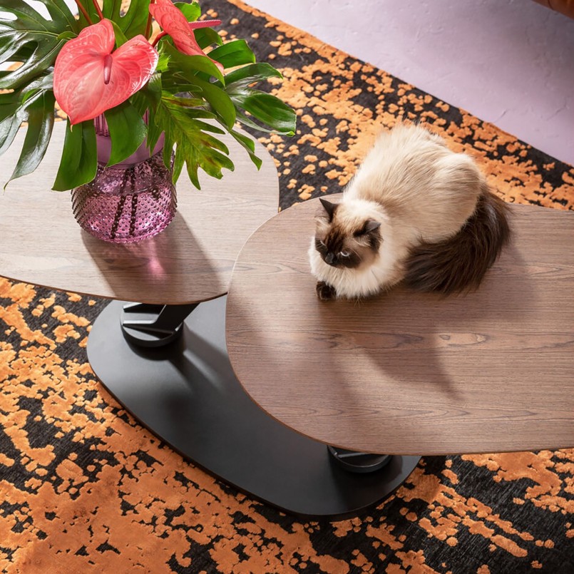Vase en verre texturé violet - Marvelous Duo - Kare Design