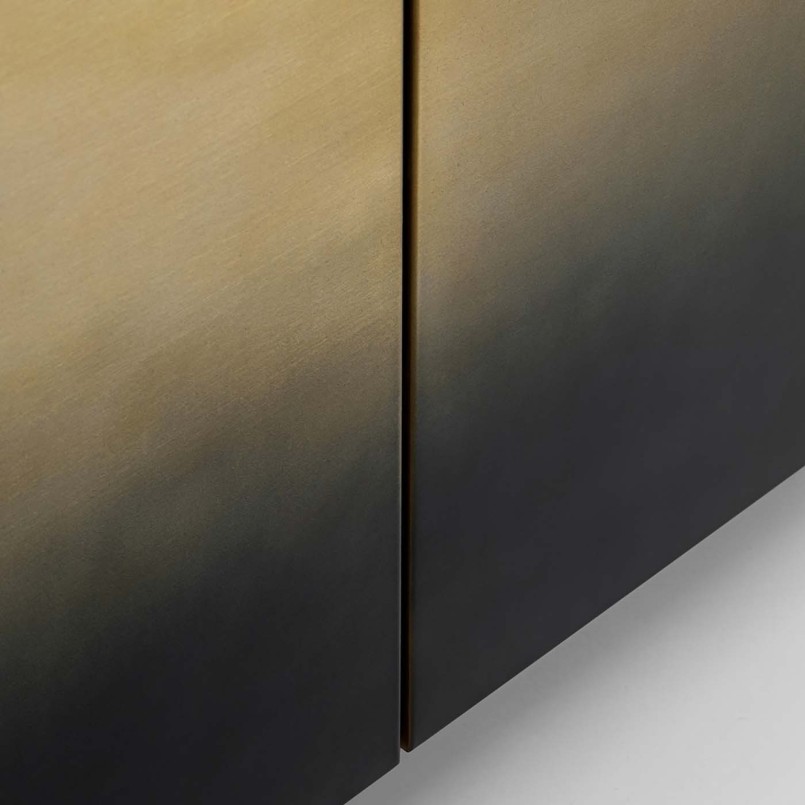 Black and gold sideboard - Prezioso - Kare Design