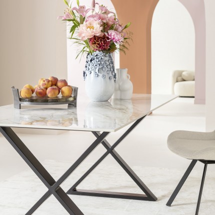 Pieds de table Tavola Cross noirs set de 2 Kare Design Pieds de table Tavola Cross noirs set de 2 Kare Design
