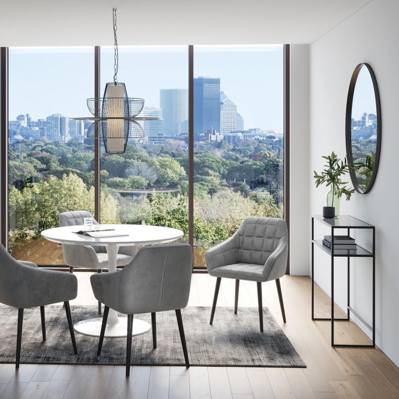 Console contemporaine noire - Loft - Kare Design
