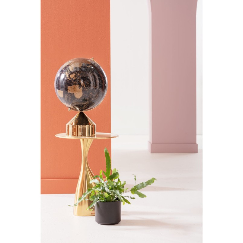 Table d'appoint en aluminium doré - Spacey - Kare Design