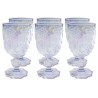 Water glasses with embossed snowflakes - Ice Flowers - Kare Design