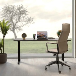 Bureau en acier noir - Smart - Kare Design