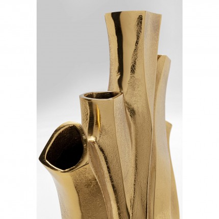 Vase Flame doré 25cm
