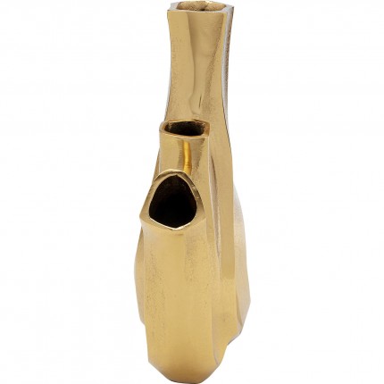 Vase Flame doré 25cm