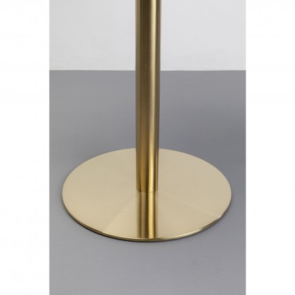 Table Julie 60x60cm dorée Kare Design