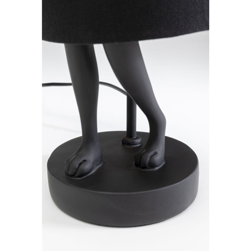 Lampe à poser Animal Rabbit noir 50cm