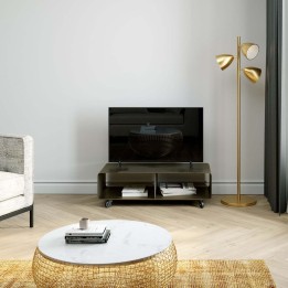 Meuble TV en acier bronze - Lounge - Kare Design