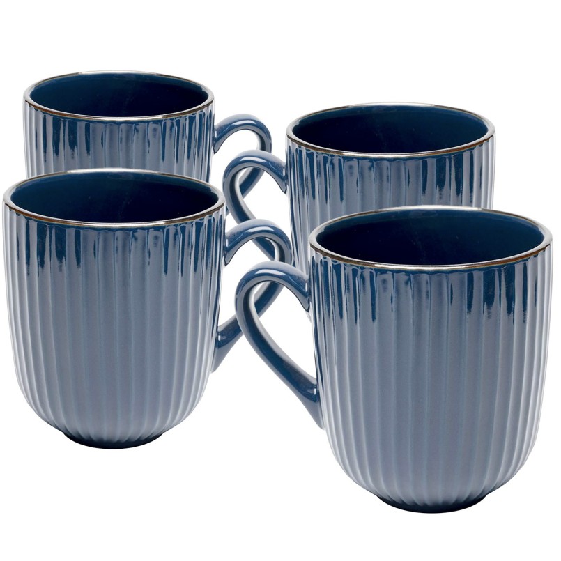 Mugs en céramique bleue - Muse - Kare Design